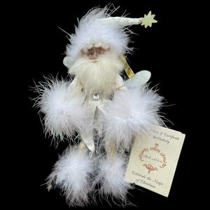 Mark Roberts Snowflake Fairy Ornament Figurine 10" Christmas Collectible